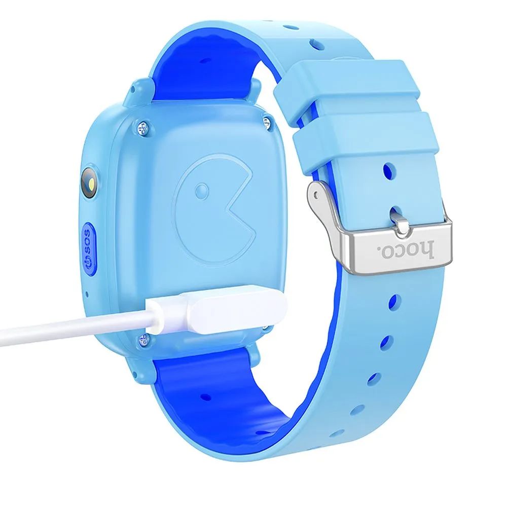 HOCO Smartwatch passend für Kinder mit 2G-Gesprächsfunktion Y100 blau
