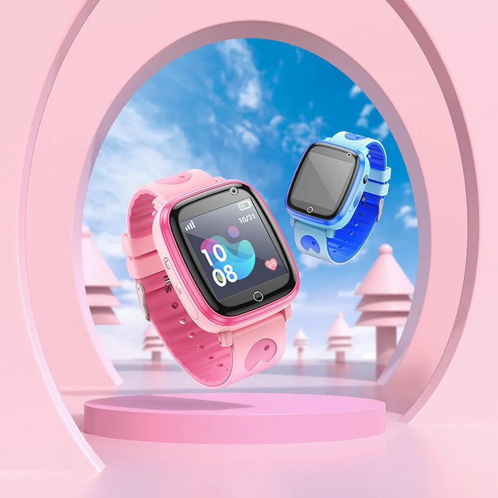 HOCO Smartwatch passend für Kinder mit 2G-Gesprächsfunktion Y100 blau
