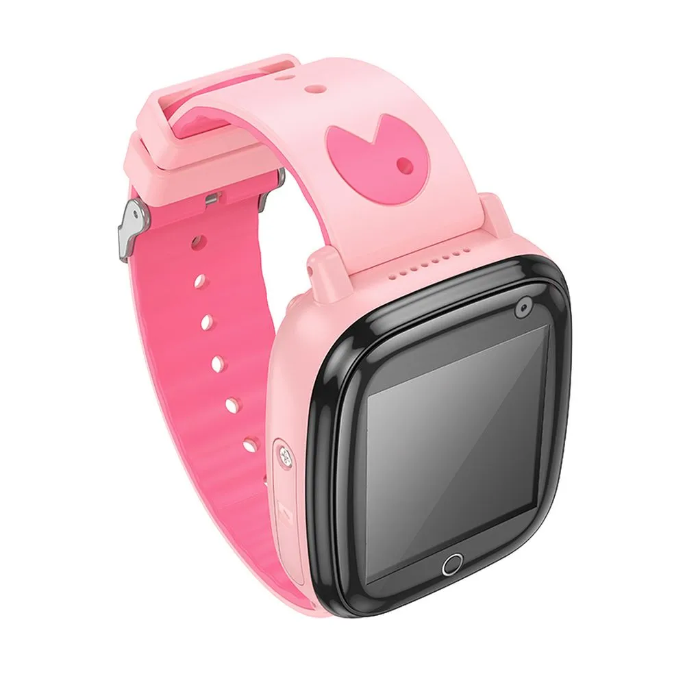 HOCO Smartwatch passend für Kinder mit 2G-Gesprächsfunktion Y100 rosa
