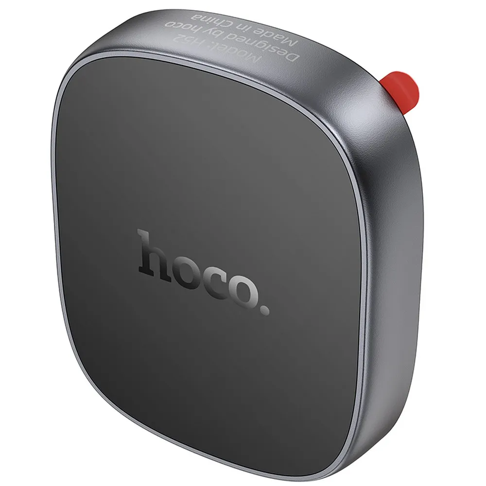 Magnetic car phone holder Hoco dashboard H52 gray