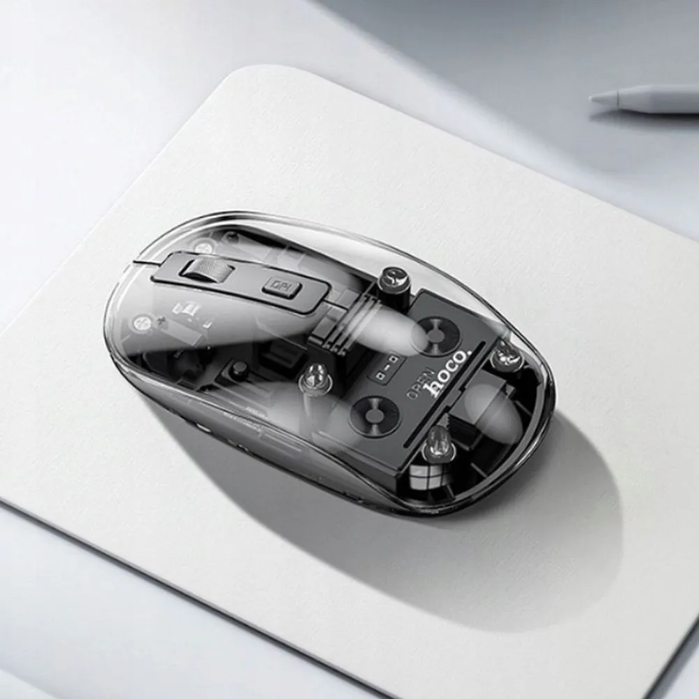 Wireless mouse Hoco 2,4G 1600 dpi GM29 dark night black