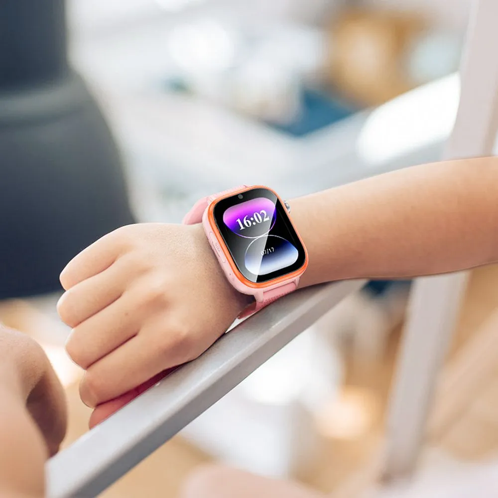 HOCO Smartwatch passend für Kinder mit 4G-Gesprächsfunktion Y101 rosa