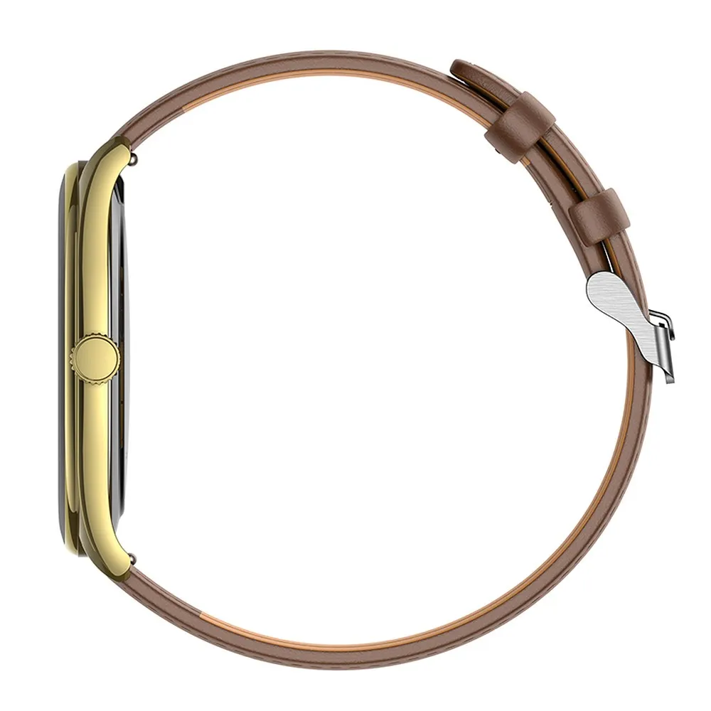 HOCO Smartwatch mit Sprechfunktion AMOLED Y22 champagner gold