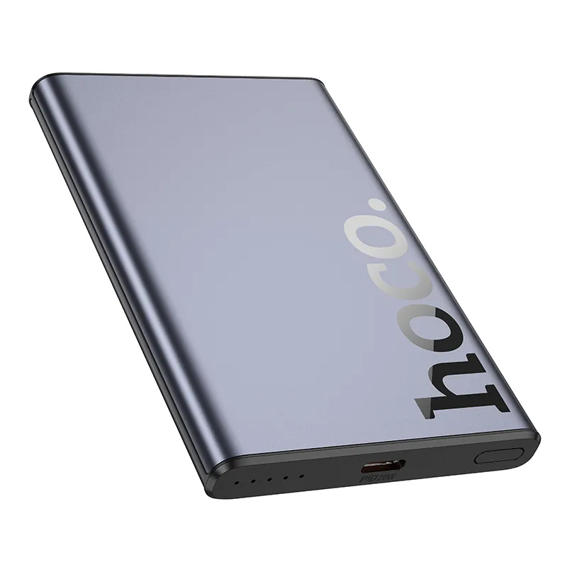 Powerbank kompatibel mit MagSafe Hoco 5000 mAh QC PD 20W Q32 metal gray