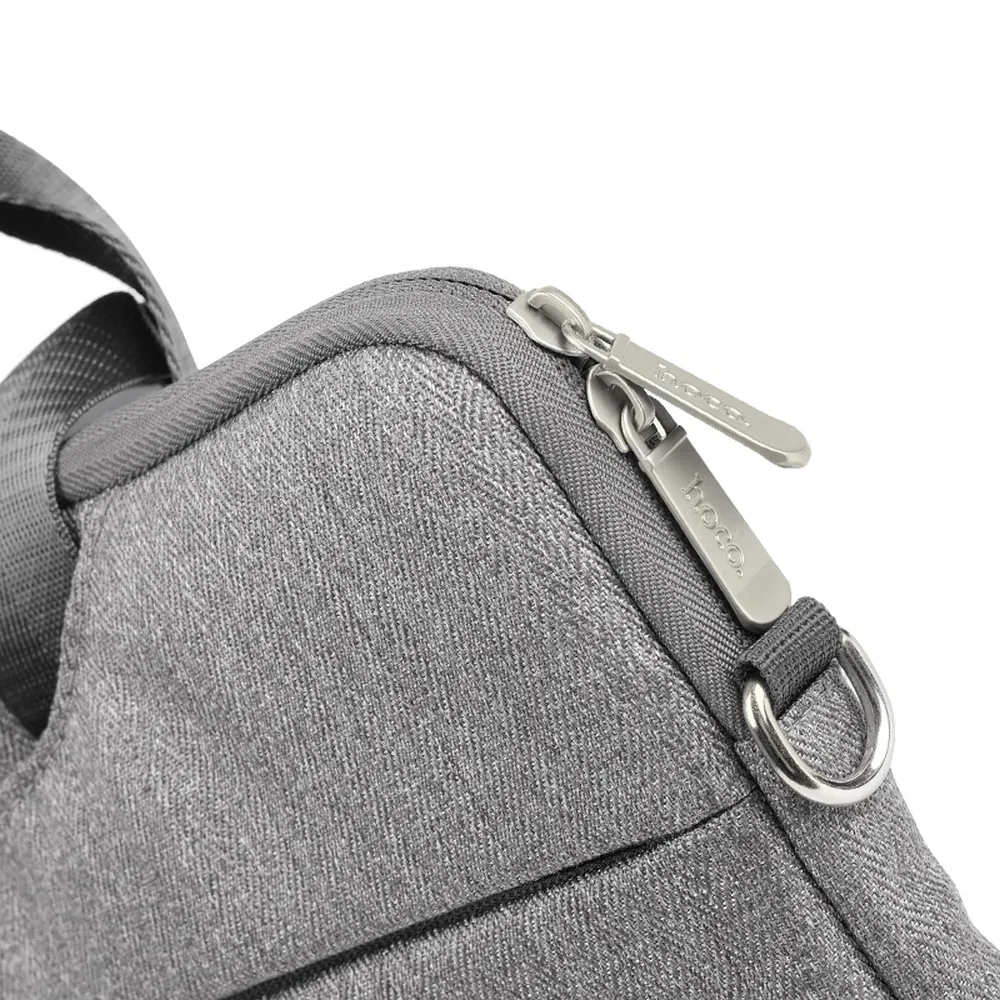 Laptop bag / tablet / netbook 15,6" Hoco GT4 apricot gray
