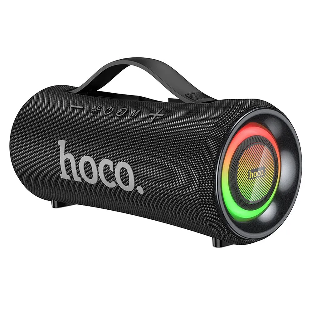Wireless speaker LED 2 x 20W 4h Hoco HA10 black