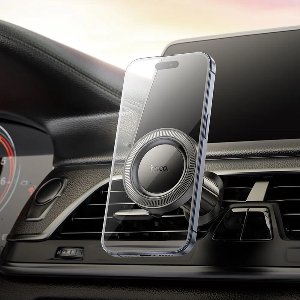 Magnetic car phone holder kompatibel mit Magsafe Hoco air vent H56 black