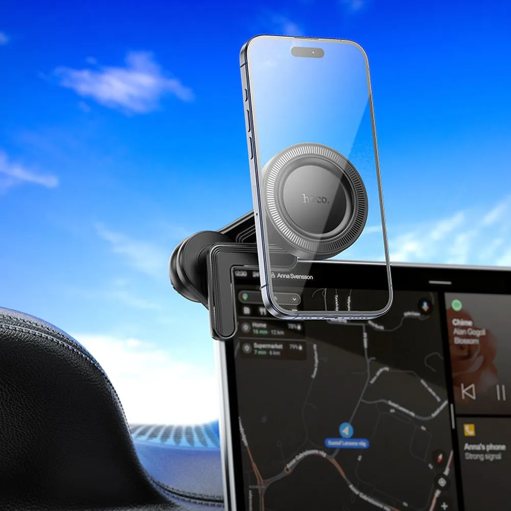 Magnetic car phone holder Hoco dashboard H57 black