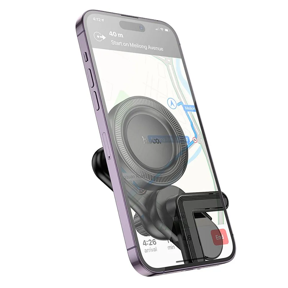 Magnetic car phone holder Hoco dashboard H57 black