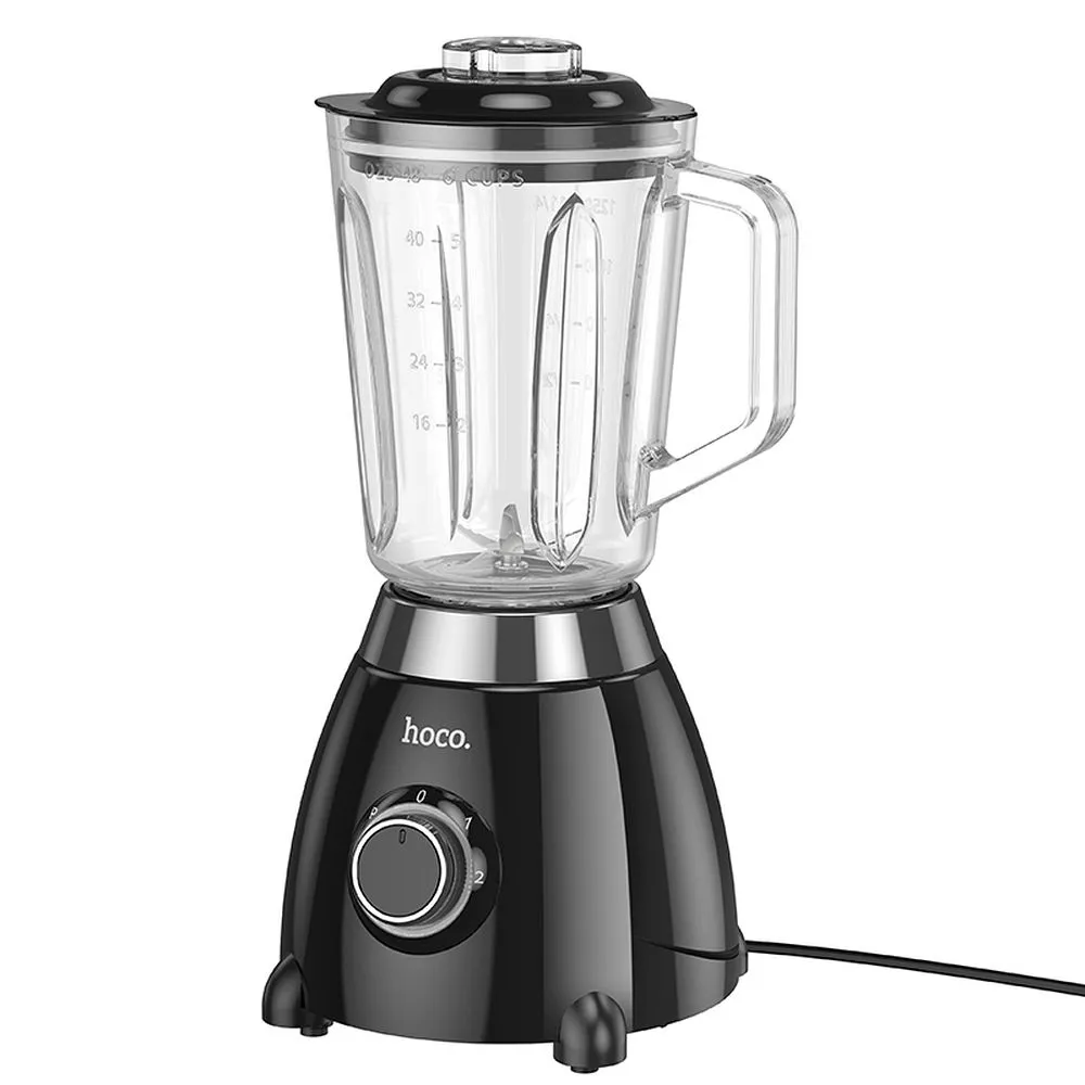 HOCO HE33 Retro Blender 1.5L Glass Jug 500W Black
