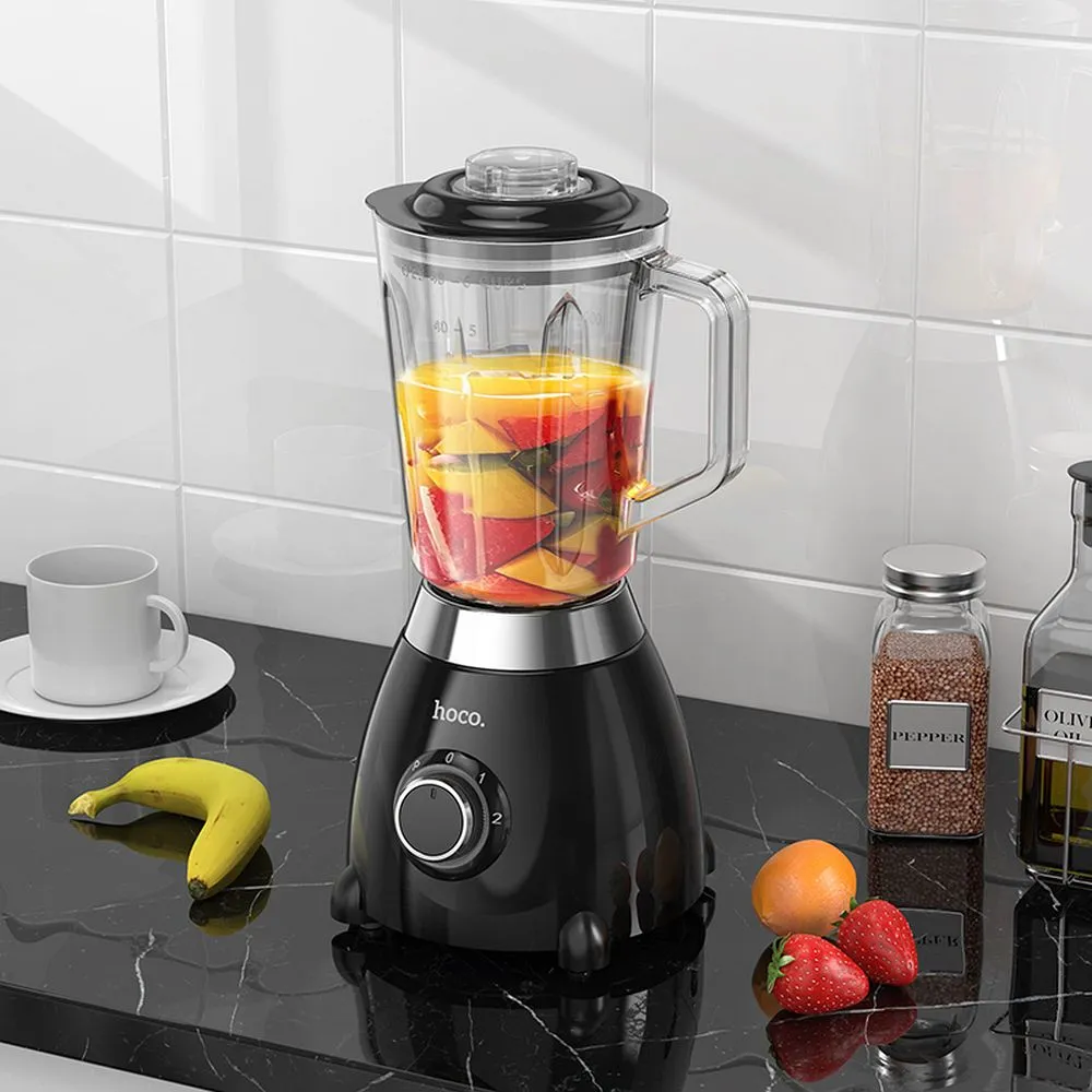 HOCO HE33 Retro Blender 1.5L Glass Jug 500W Black