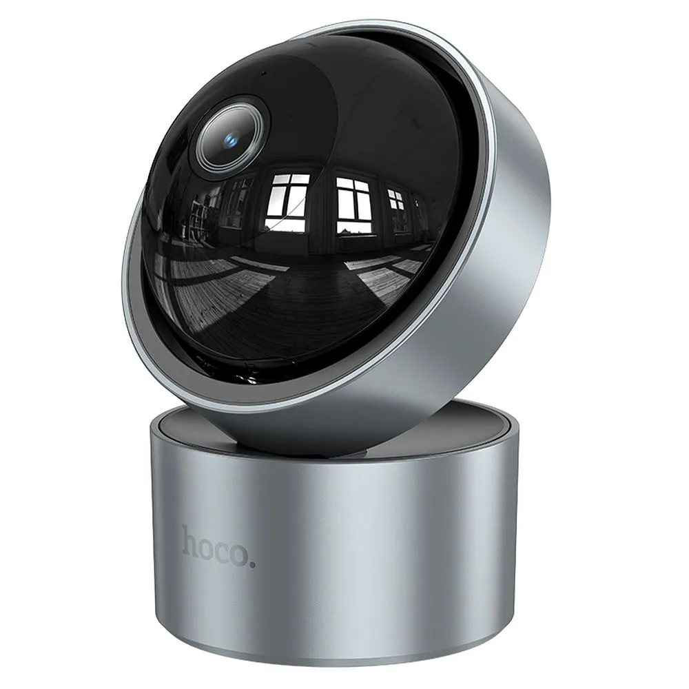 Indoor camera Hoco adjustable in two planes 3MP Full HD D5 silver