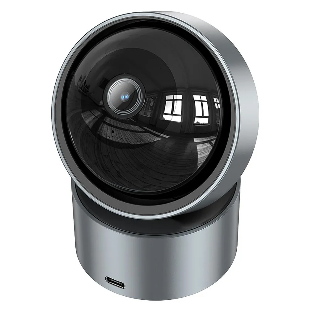 Indoor camera Hoco adjustable in two planes 3MP Full HD D5 silver