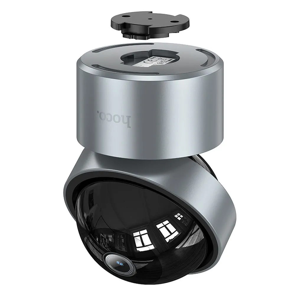 Indoor camera Hoco adjustable in two planes 3MP Full HD D5 silver