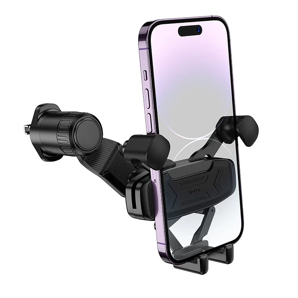 Gravity car phone holder Hoco air vent H66 black