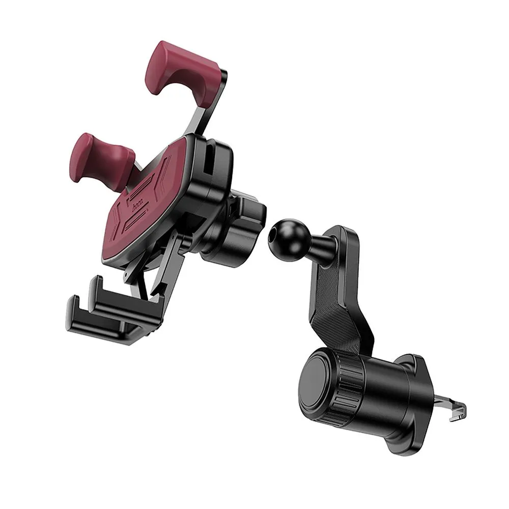 Gravity car phone holder Hoco air vent H66 black