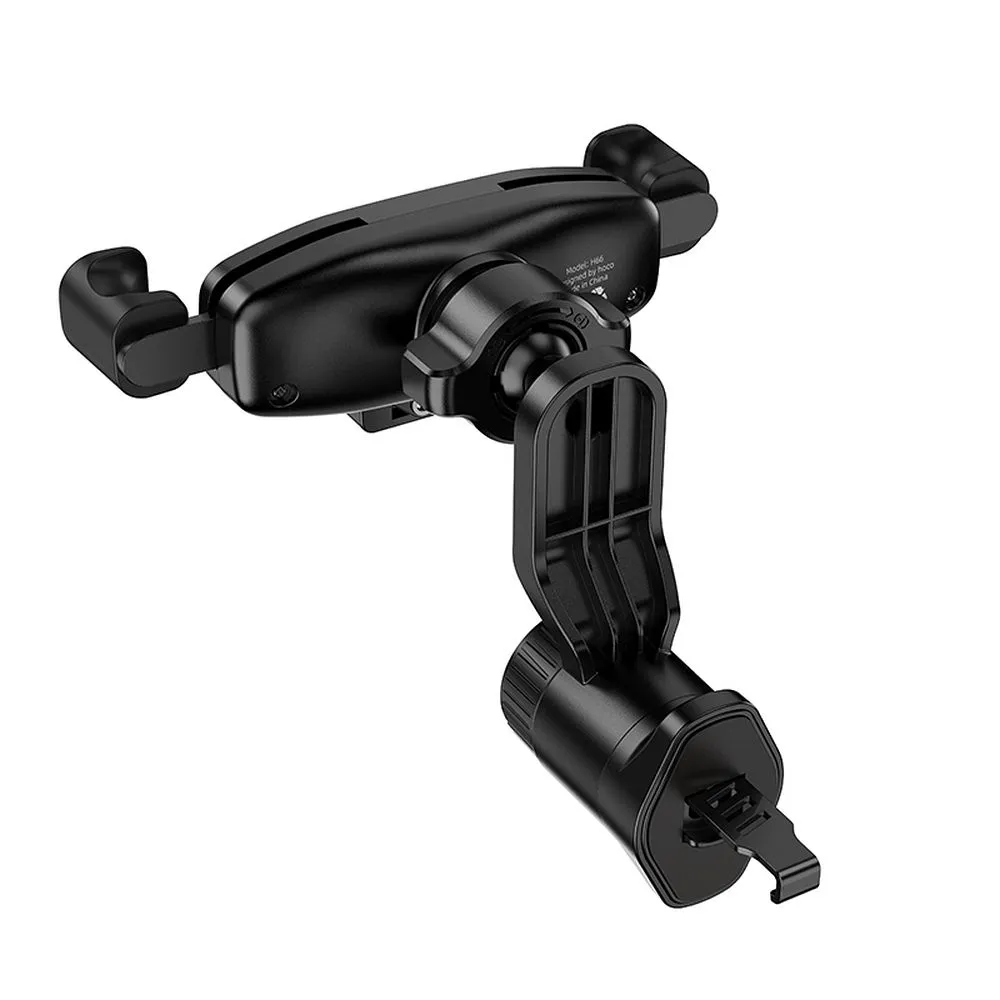Gravity car phone holder Hoco air vent H66 black