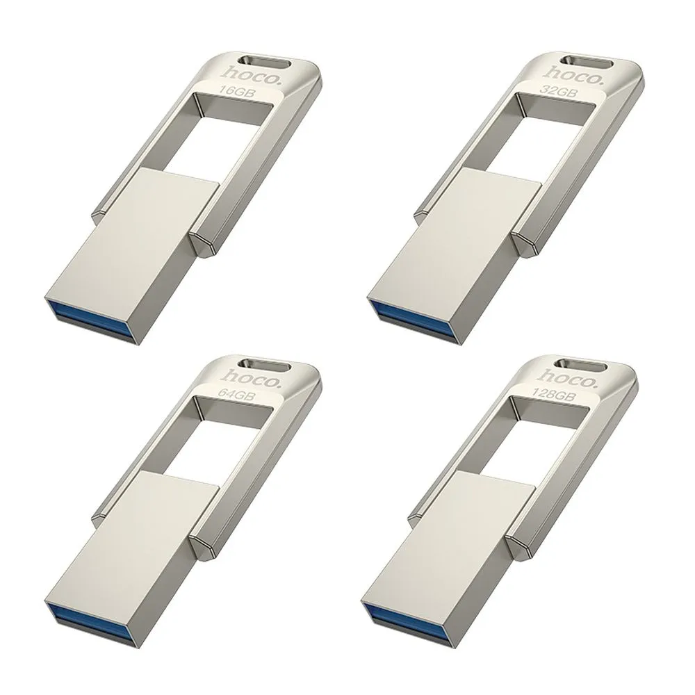 Pendrive 32GB USB 3.0 (USB A) Hoco UD16 nickel