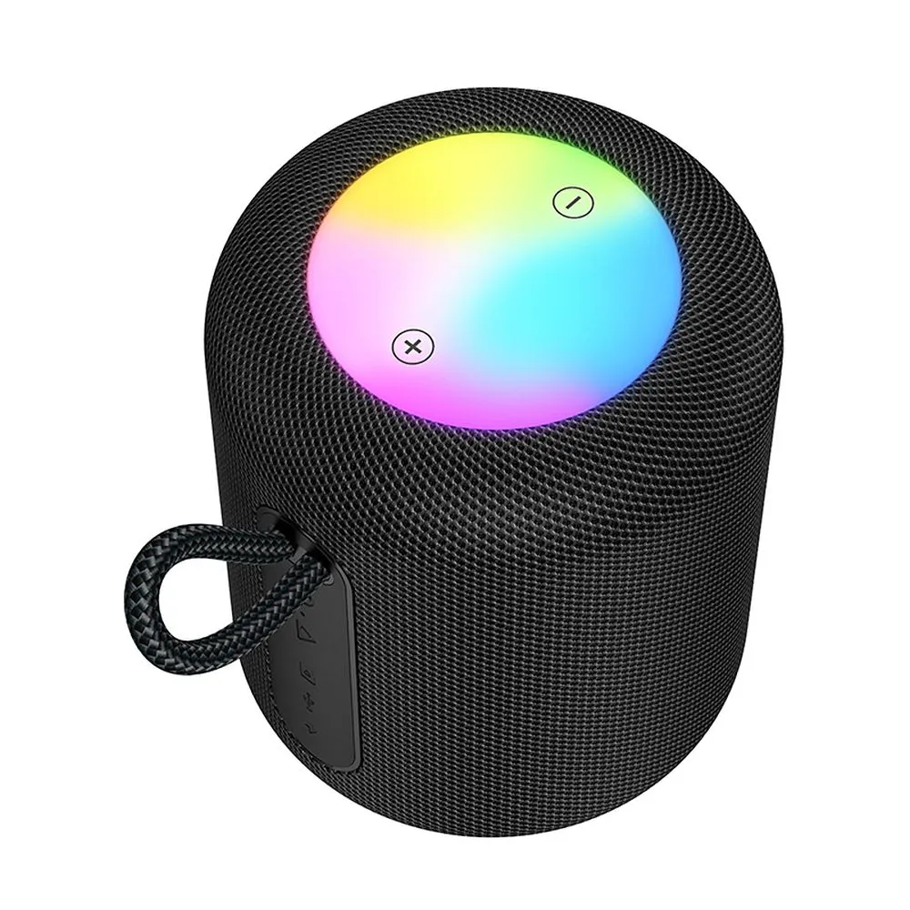Wireless speaker LED 5W 3h Hoco HC30 black