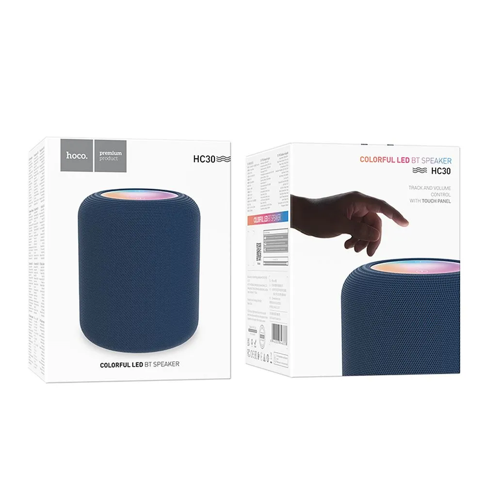 Wireless speaker LED 5W 3h Hoco HC30 blue