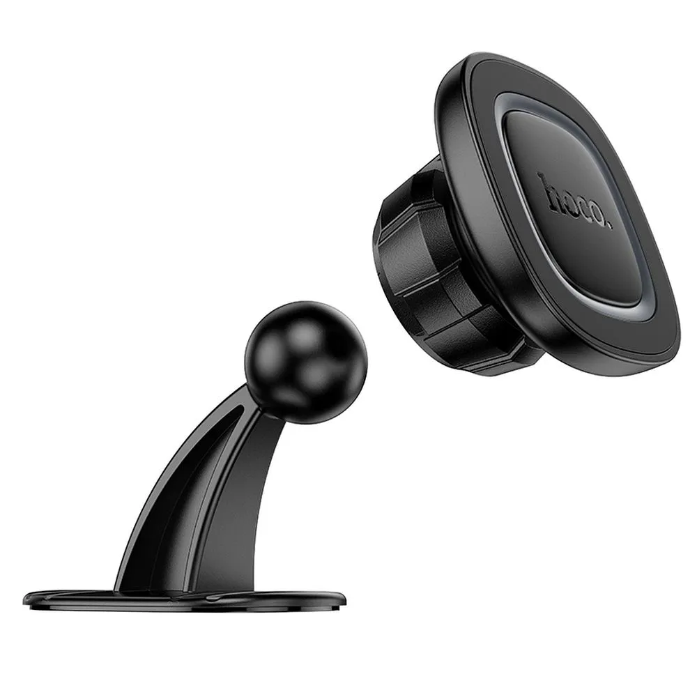 Magnetic car phone holder Hoco dashboard H73 black and gray