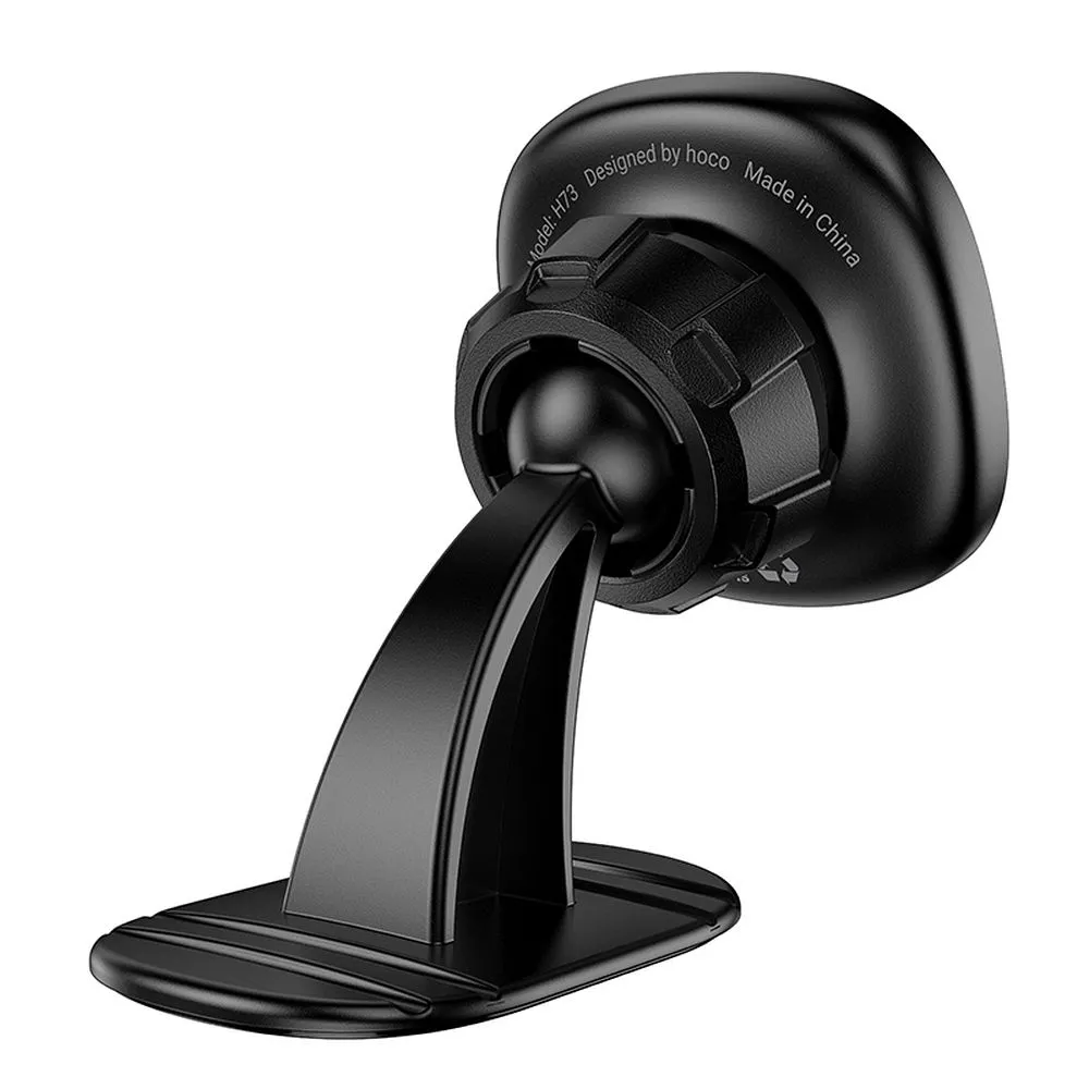 Magnetic car phone holder Hoco dashboard H73 black and gray
