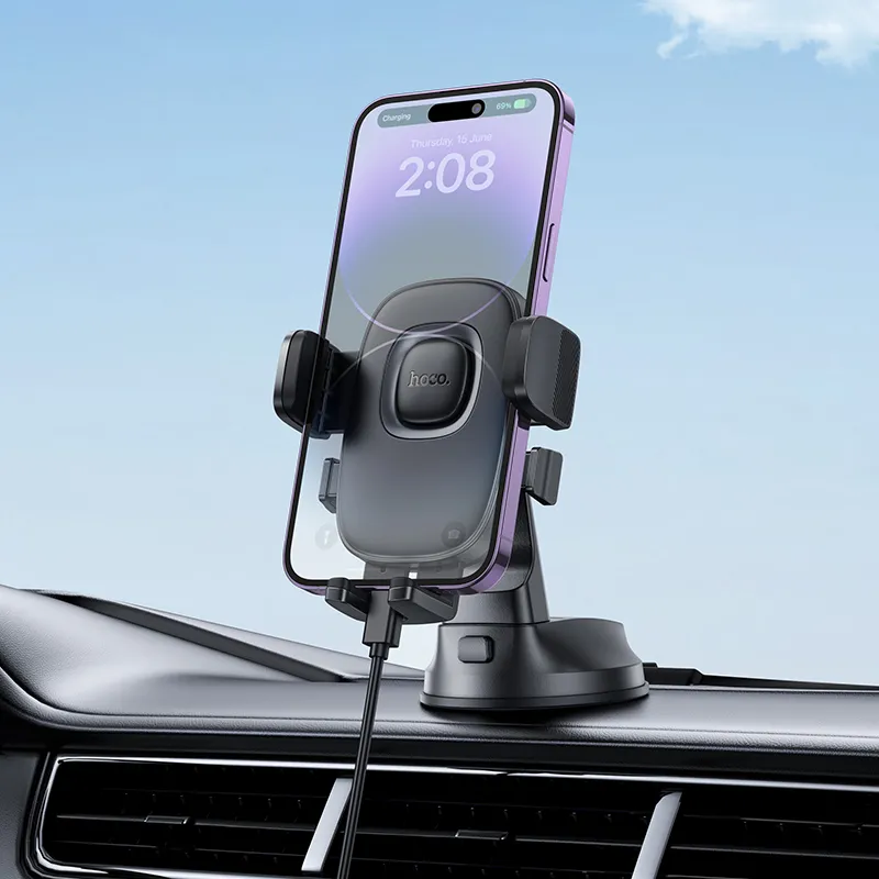 Car phone holder Hoco dashboard H76 black