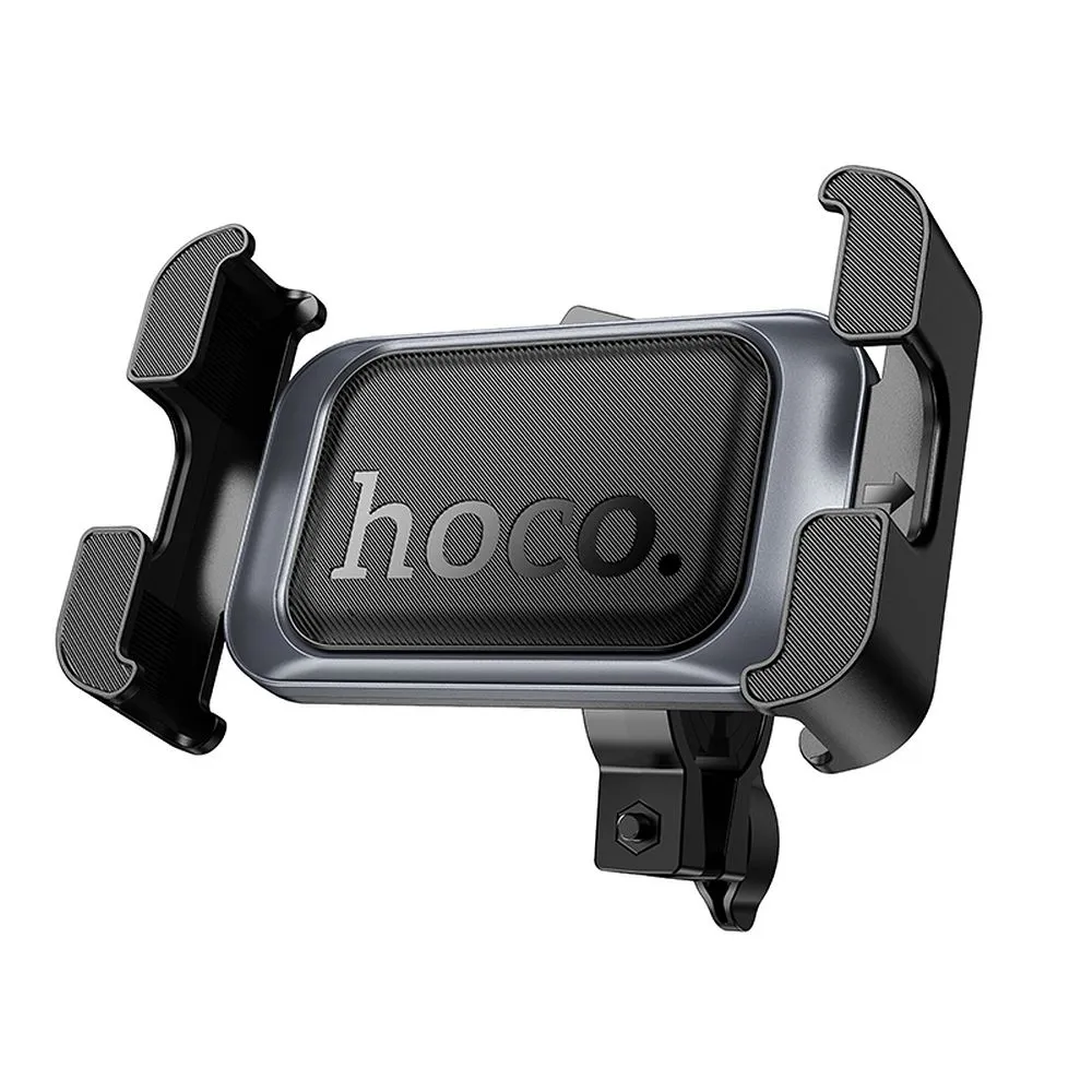 HOCO bike / motorcycle clamp holder passend für handlebar H82 black metal gray