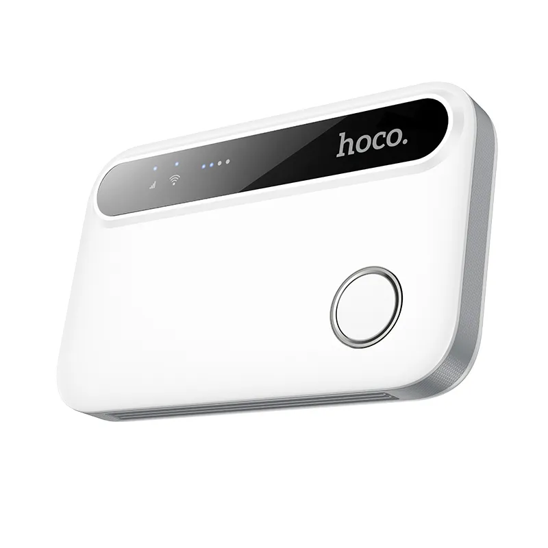 Portable wireless router Hoco WiFi HI41 white