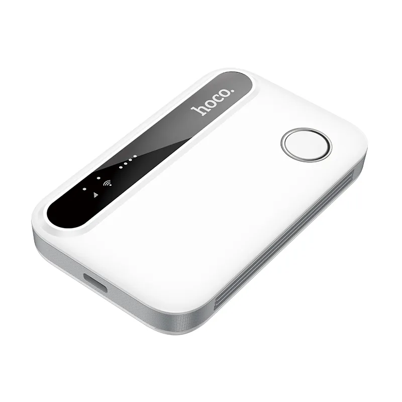 Portable wireless router Hoco WiFi HI41 white