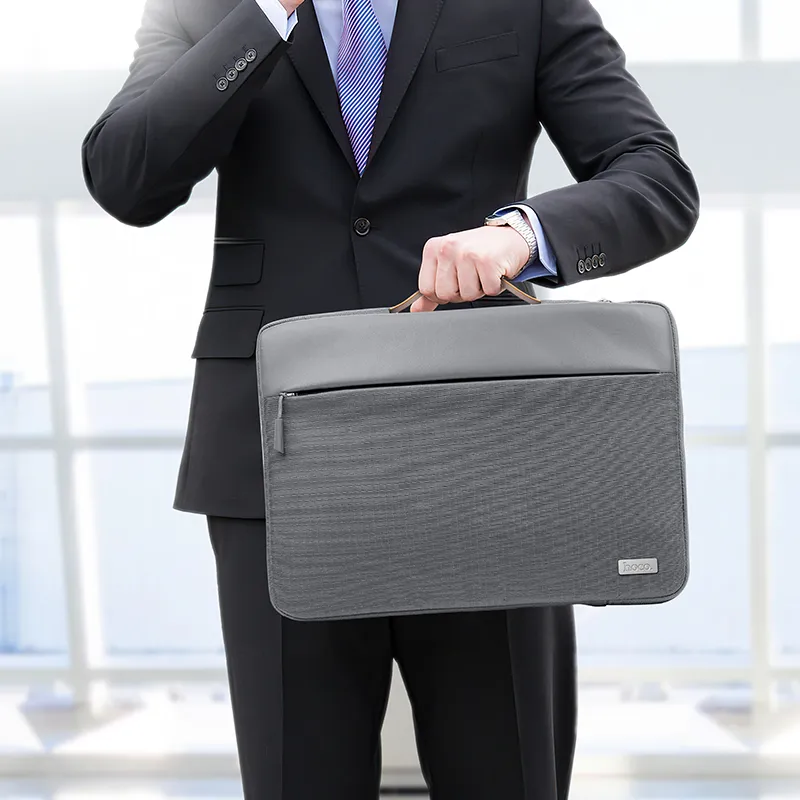 Laptop bag 14" Hoco GT7 gray