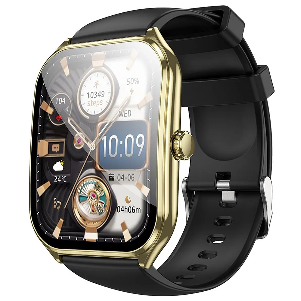 Smartwatch Hoco 1,96" AMOLED IP67 with call function Y28 gold