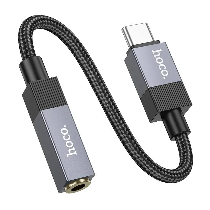 Adapter AUX USB C to Jack 3,5 mm Hoco UPA32C UPA32C black