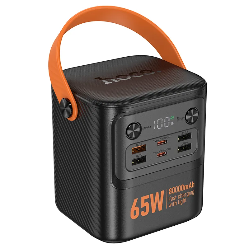 Powerbank Hoco 80000 mAh QC3.0 PD3.0 3.25A 65W J152 Pro black