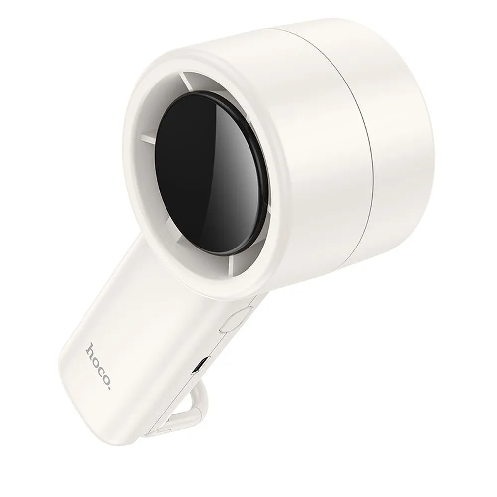 HOCO high speed handheld fan HX63 white