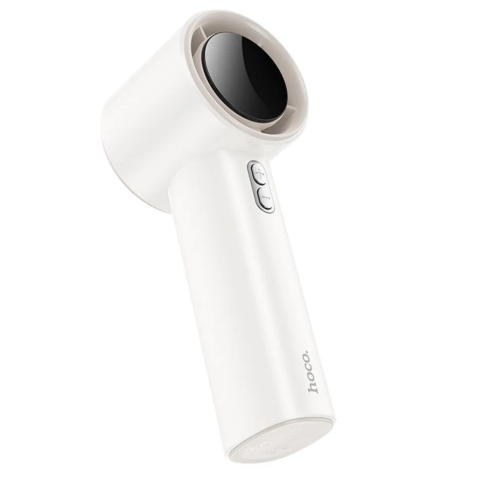 HOCO high speed handheld fan HX64 white