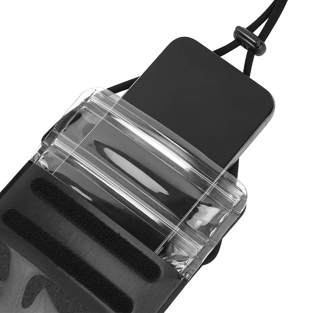 Waterproof case passend für mobile phone Hoco IP68 240 x 120 x 15 mm HX53 black