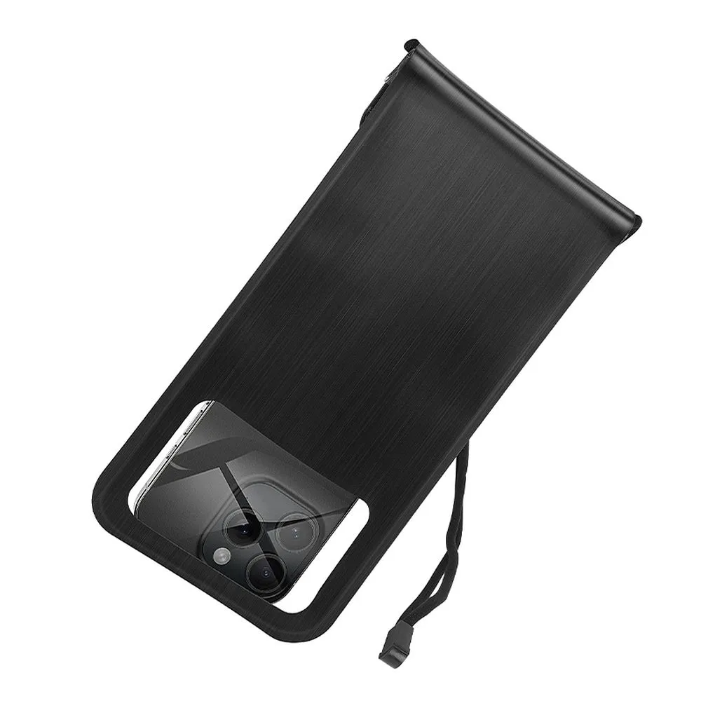 Waterproof case passend für mobile phone Hoco IP68 240 x 120 x 15 mm HX53 black
