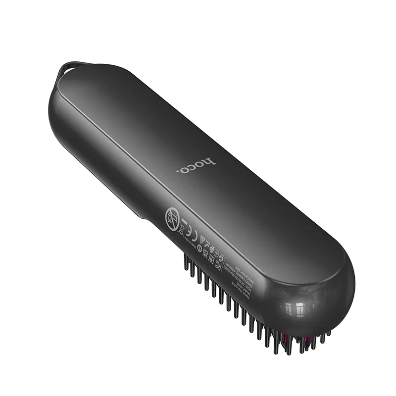 Hair straightener Hoco with comb HP45 gray