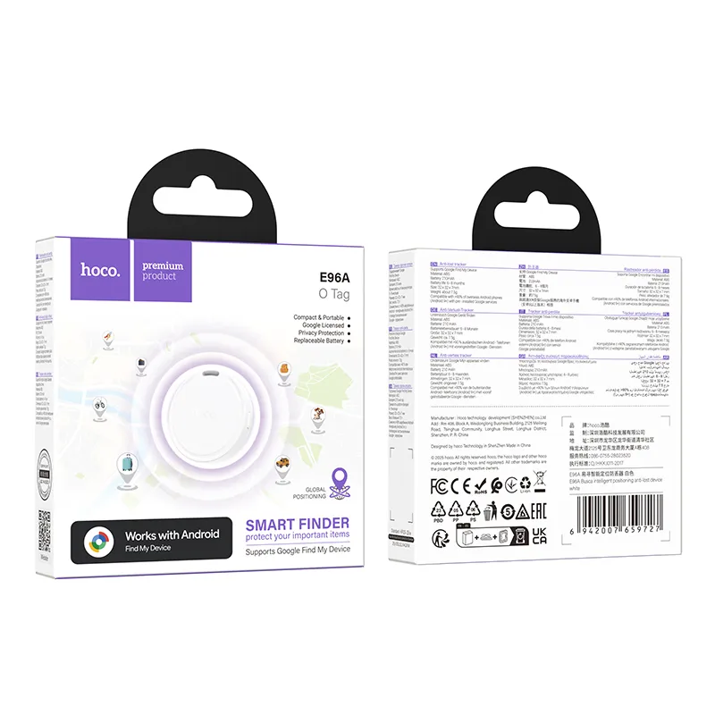 Locator kompatibel mit Google Find My Device Hoco E96A white
