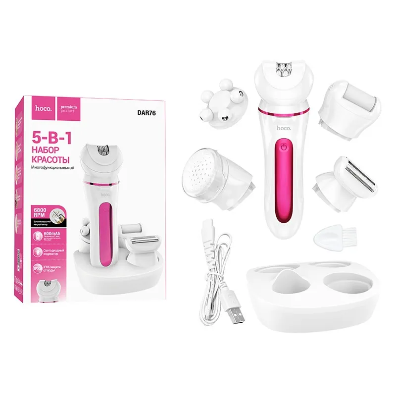 Beauty set 5in1 Hoco DAR76 white