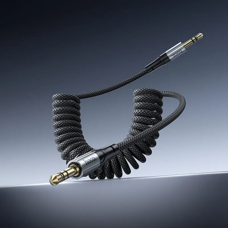 Cable AUX Jack 3,5 mm to Jack 3,5 mm Hoco 1,5 m UPA33 black