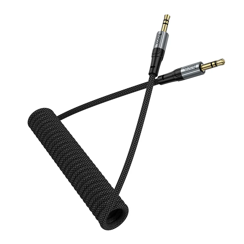 Cable AUX Jack 3,5 mm to Jack 3,5 mm Hoco 1,5 m UPA33 black