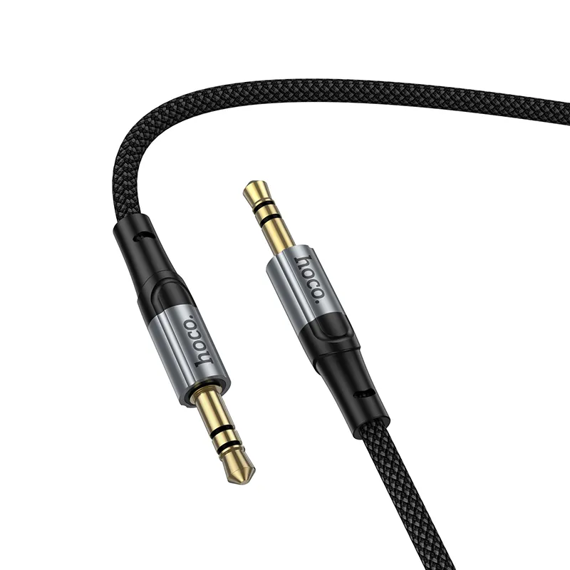 Cable AUX Jack 3,5 mm to Jack 3,5 mm Hoco 1,5 m UPA33 black