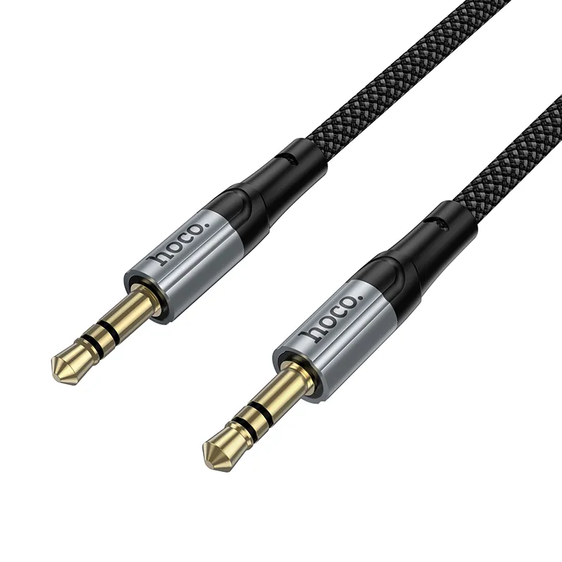 Cable AUX Jack 3,5 mm to Jack 3,5 mm Hoco 1,5 m UPA33 black