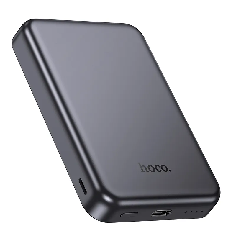 Powerbank kompatibel mit MagSafe Hoco 5000 mAh 2A 5W J160 metal gray