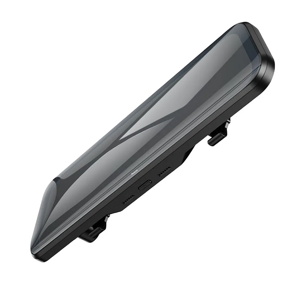 Dashcam passend für rearview mirror with a display 9,66" 1080p/30fps + rear camera 720p/30fps Hoco DV16 black