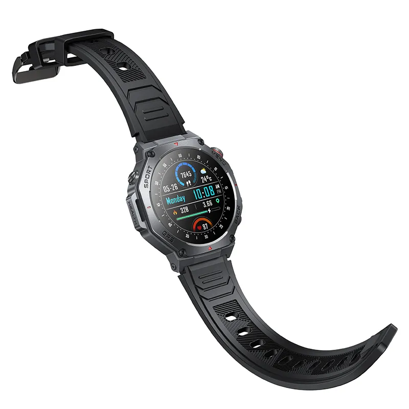 Smartwatch Hoco 1,43" AMOLED GPS with call function Y37 black