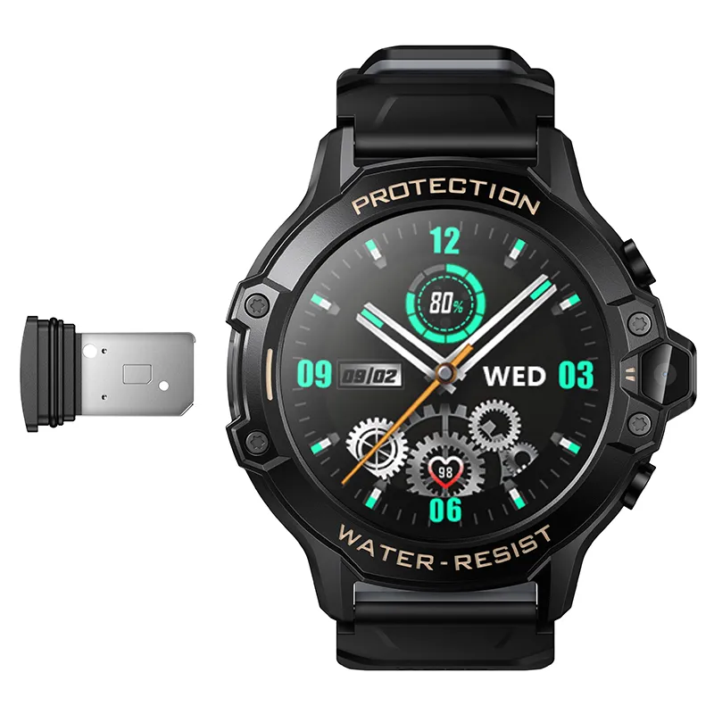 Smartwatch passend für kids Hoco 1,28" 4G GPS with call function Y107 black