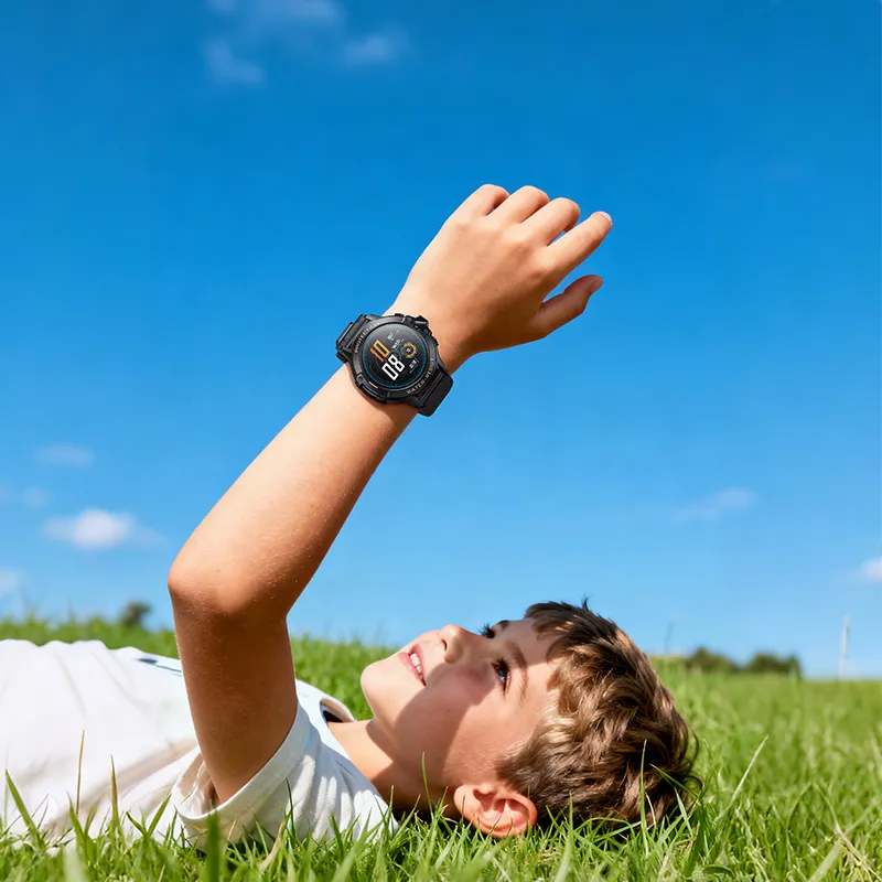 Smartwatch passend für kids Hoco 1,28" 4G GPS with call function Y107 black